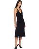 Acne Studios Acne Studios Black Silk Bow Midi Dress - 4