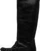Acne Studios Acne Studios Black Slouch Saddle Tall Boots - 3