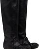 Acne Studios Acne Studios Black Slouch Saddle Tall Boots - 4
