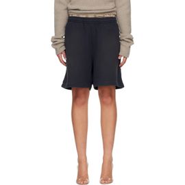 Acne Studios Acne Studios Black Vintage Fleece Shorts