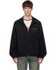 Acne Studios Acne Studios Black Washed Logo Jacket - 1