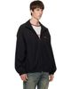 Acne Studios Acne Studios Black Washed Logo Jacket - 2