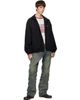 Acne Studios Acne Studios Black Washed Logo Jacket - 4