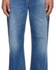 Acne Studios Acne Studios Blue 2021M Regular Fit Jeans - 1