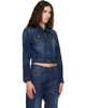 Acne Studios Acne Studios Blue Fitted Denim Jacket - 2