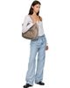 Acne Studios Acne Studios Blue Frayed Jeans - 4