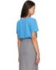 Acne Studios Acne Studios Blue Graphic Jersey T-shirt - 3