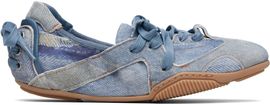 Acne Studios Acne Studios Blue Lace-up Leather Sneakers