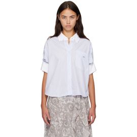 Acne Studios Acne Studios Blue Pinstripe Button-Up Shirt