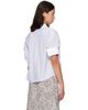 Acne Studios Acne Studios Blue Pinstripe Button-Up Shirt - 3