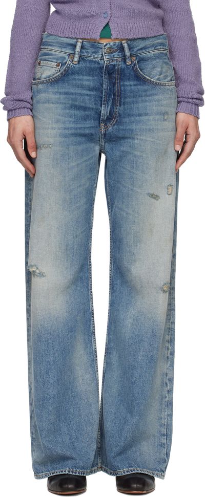 Acne Studios Blue Regular Fit 2021 Jeans
