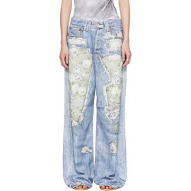 Acne Studios Acne Studios Blue Trompe-l’Oeil 1981 Jeans