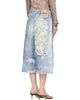 Acne Studios Acne Studios Blue Trompe-l’Oeil Denim Shorts - 3