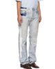Acne Studios Acne Studios Blue Trompe-L'oeil Tape 1996M Jeans - 2