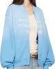 Acne Studios Acne Studios Blue Washed Zip-Up Jacket - 2