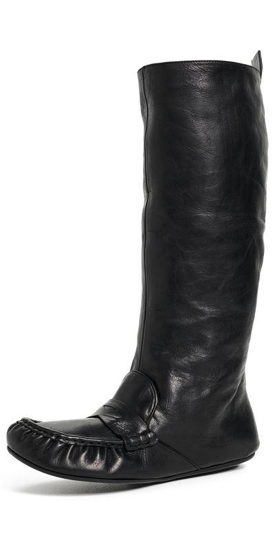 Acne Studios Acne Studios Bojan Slouch Boots Black