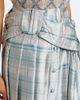 Acne Studios Acne Studios Bow-detail checked silk satin midi skirt - 3