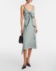 Acne Studios Acne Studios Bow-detail silk midi dress - 2