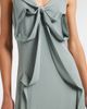Acne Studios Acne Studios Bow-detail silk midi dress - 4