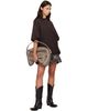 Acne Studios Acne Studios Brown & Green Layered T-shirt Minidress - 4