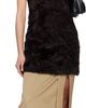 Acne Studios Acne Studios Brown Faux-Fur Minidress - 4