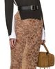 Acne Studios Acne Studios Brown Lace Midi Skirt - 4