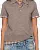 Acne Studios Acne Studios Brown Layered Wool Knit Polo - 1