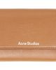 Acne Studios Acne Studios Brown Leather Trifold Wallet - 1