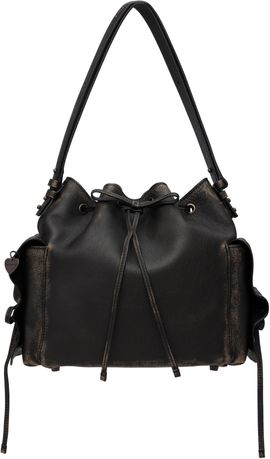 Acne Studios Acne Studios Brown Multipocket Bucket Bag