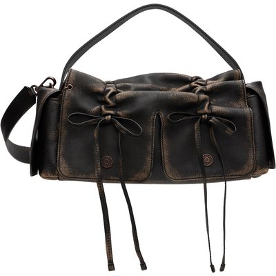 Acne Studios Acne Studios Brown Multipocket Shoulder Bag
