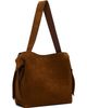 Acne Studios Acne Studios Brown Musubi Suede Midi Bag - 2