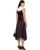 Acne Studios Acne Studios Brown Shiny Satin Slip Midi Dress - 3