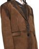 Acne Studios Acne Studios Brown Suede Suit Jacket - 2