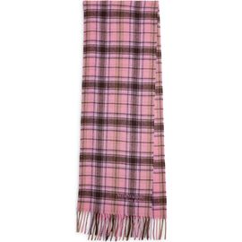Acne Studios Acne Studios Canada Check Recycled Cashmere Blend Fringe Scarf