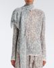 Acne Studios Acne Studios Caped paisley silk crêpe blouse - 2