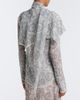 Acne Studios Acne Studios Caped paisley silk crêpe blouse - 5