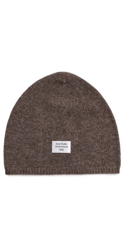 Acne Studios Acne Studios Cashmere Kassias Beanie Walnut Brown One