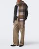 Acne Studios Acne Studios Checked fringed alpaca and wool-blend scarf - 4