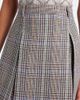 Acne Studios Acne Studios Checked pleated wool midi skirt - 3