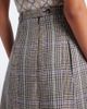 Acne Studios Acne Studios Checked pleated wool midi skirt - 5