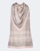 Acne Studios Acne Studios Checked scarf-detail silk top - 1