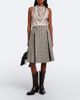 Acne Studios Acne Studios Checked scarf-detail silk top - 5