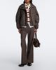 Acne Studios Acne Studios Checked wool-blend wide-leg pants - 2