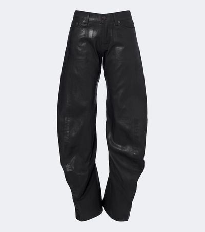 Acne Studios Acne Studios Coated barrel-leg jeans