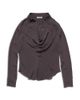 Acne Studios Acne Studios Collared Silk Blouse - 1