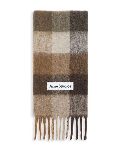 Acne Studios Acne Studios Color Check Scarf