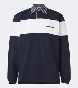 Acne Studios Acne Studios Cotton jersey polo sweater