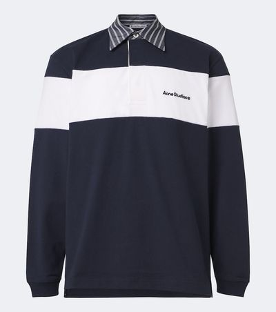 Acne Studios Acne Studios Cotton jersey polo sweater