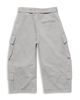Acne Studios Acne Studios Cotton Stretch Cargo Trousers with Belt - 2
