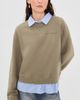 Acne Studios Acne Studios Crewneck Sweatshirt Beige/Blue - 2